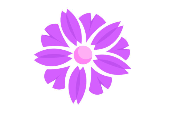 Decorative Purple Flowers