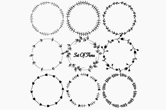 Dividers Round Frames Clipart: A Practical Tool for Visual Organization and Design