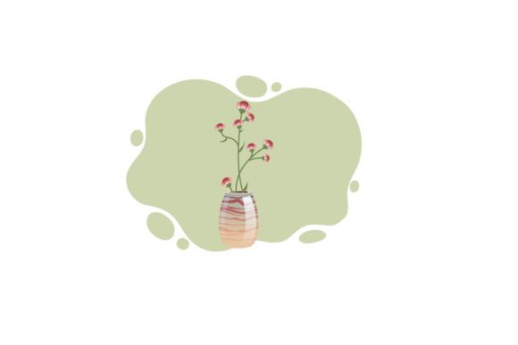Flowers Romantic Decorative Design Style