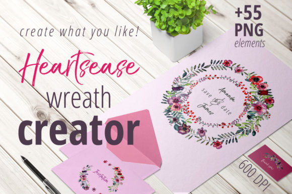 Heartsease Wreath Creator: A Versatile Tool for Floral Design Enthusiasts