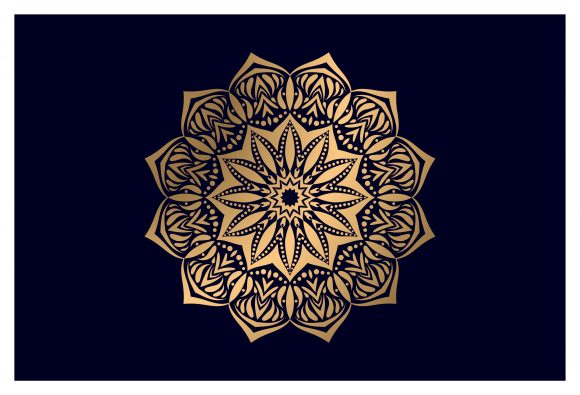 Luxury Mandala with Floral Decorative: A Fusion of Art and Symbolism