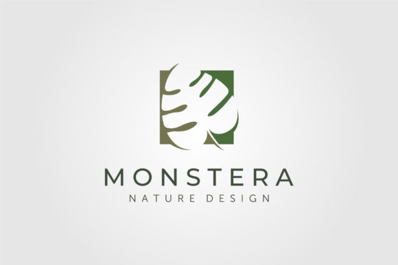 Monstera Deliciosa Plant Logo Vector: A Versatile Design Asset