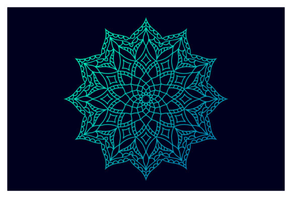Printable Flower Mandala Decorative: A Versatile Design for Creative Projects