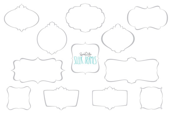 Sleek Frames Vector for Design Projects