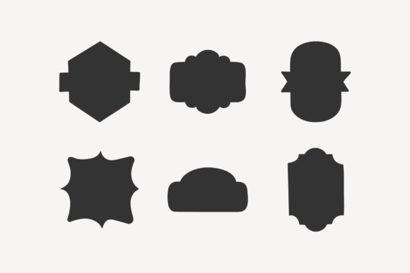 Vintage Clipart SVG Hand-Drawn Frames