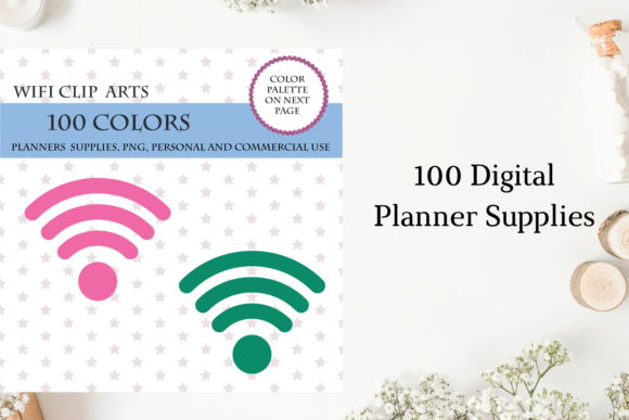 WiFi Clip Art, WiFi Clipart, Wireless I: A Practical Guide for Designers and Creators